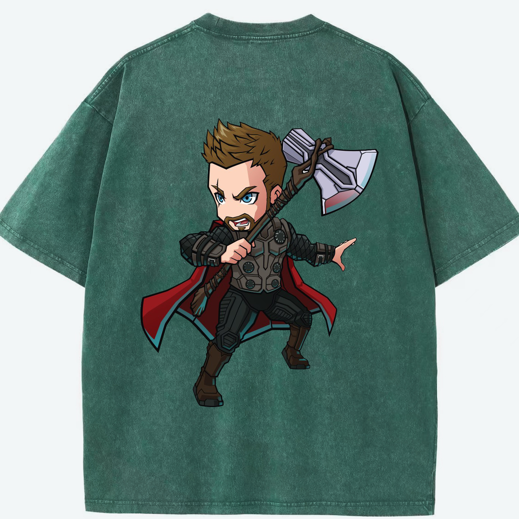 （画像用） アベンジャーズ The Avengers 綿100% ヴィンテージ風 半袖Tシャツ（背面プリント）